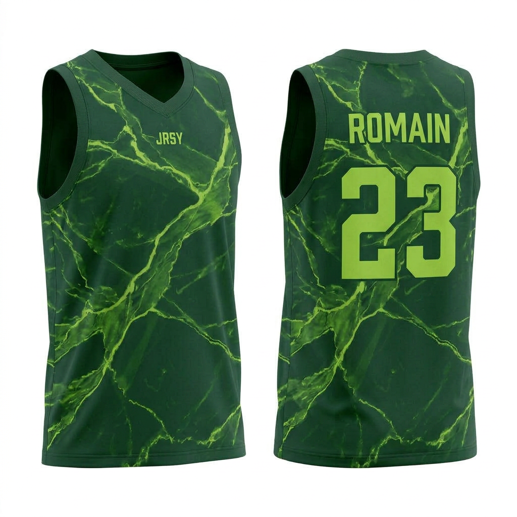 Maillot de basket homme personnalisé