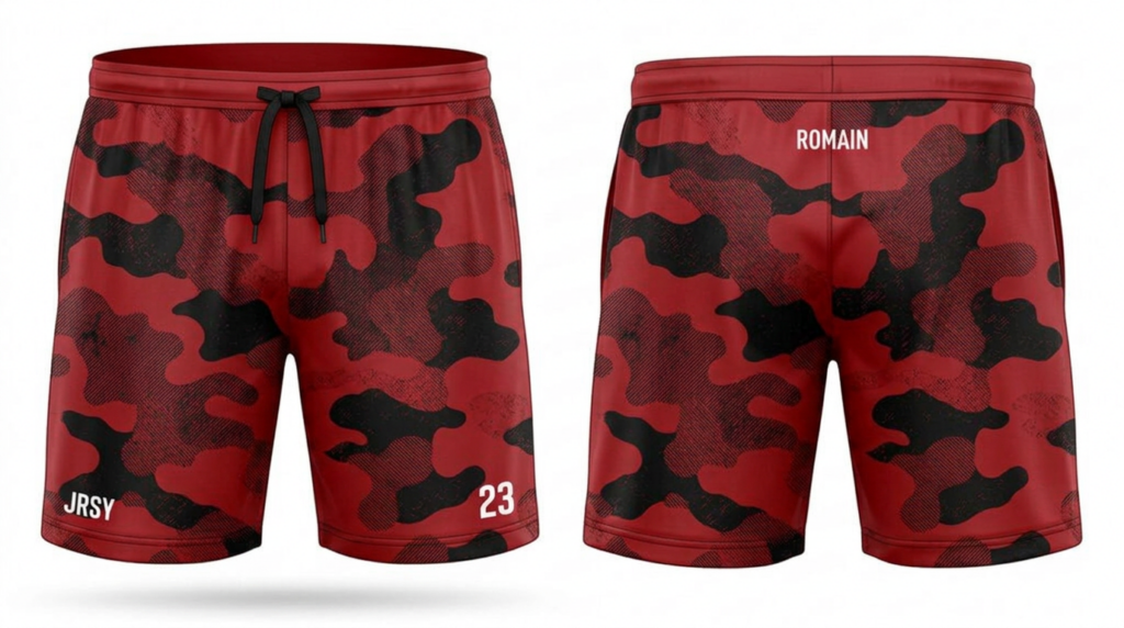Short de beach-volley homme personnalisé
