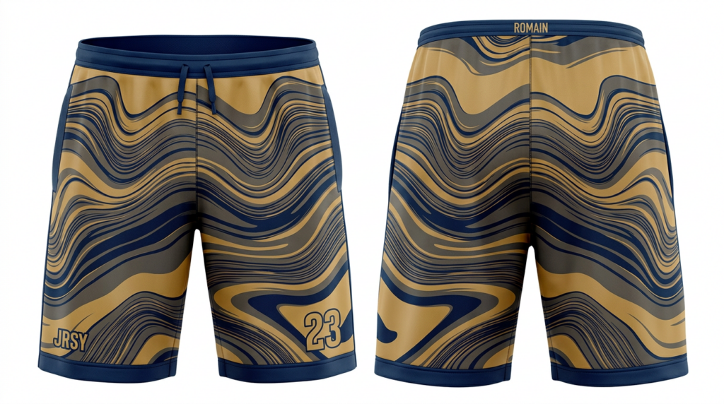 Short de training homme personnalisé