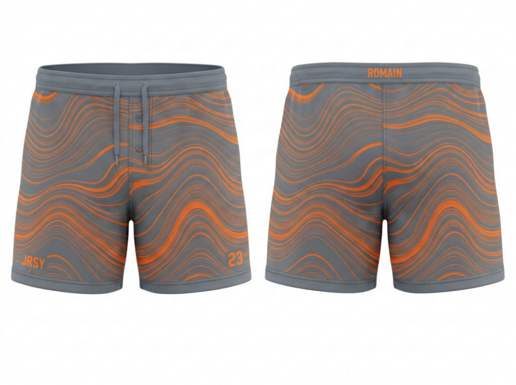 Short de rugby homme personnalisé