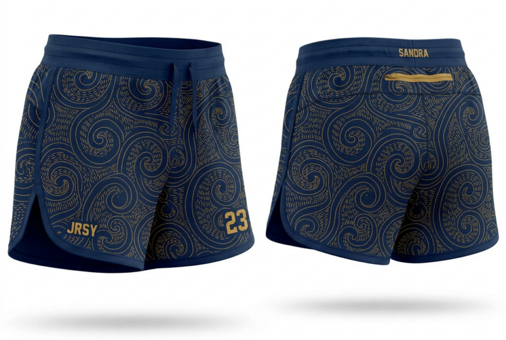 Short de running femme personnalisé