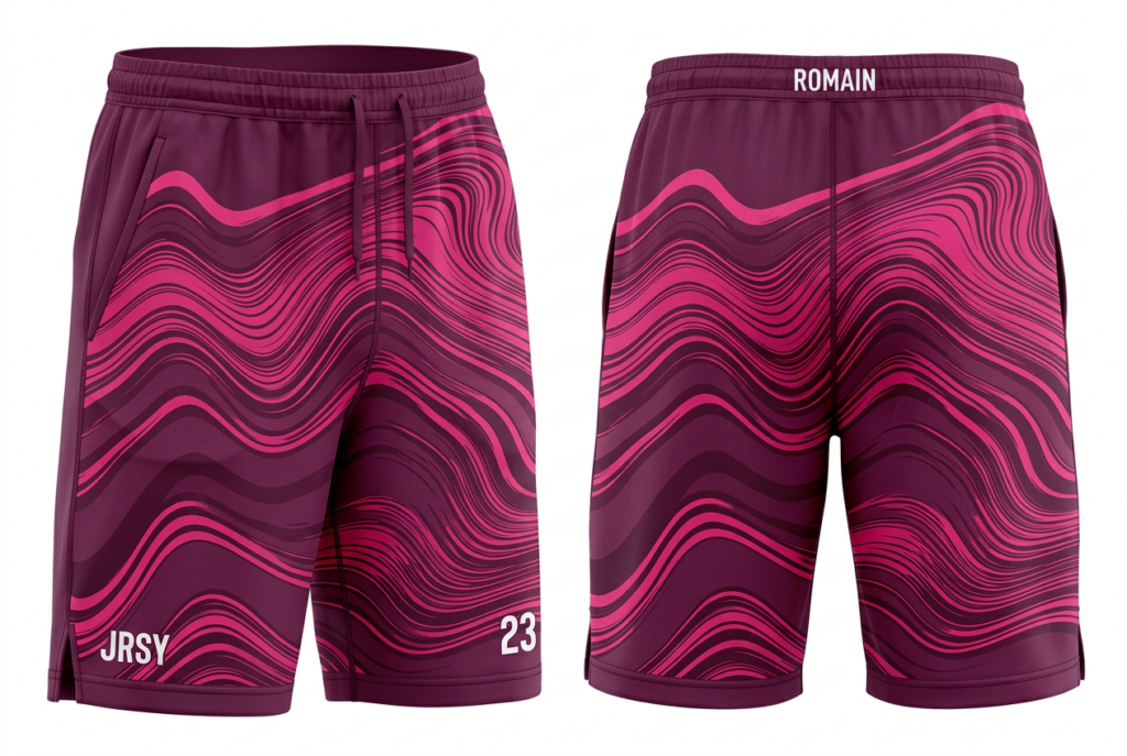 Short de tennis homme personnalisé