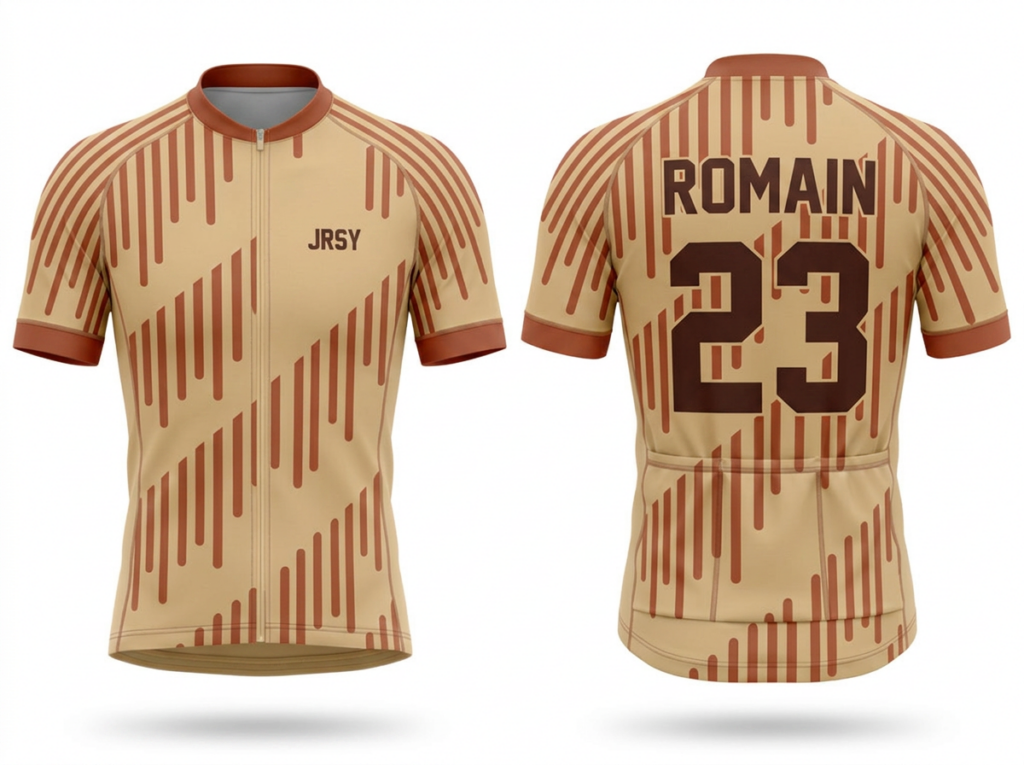 Maillot de vélo homme personnalisé