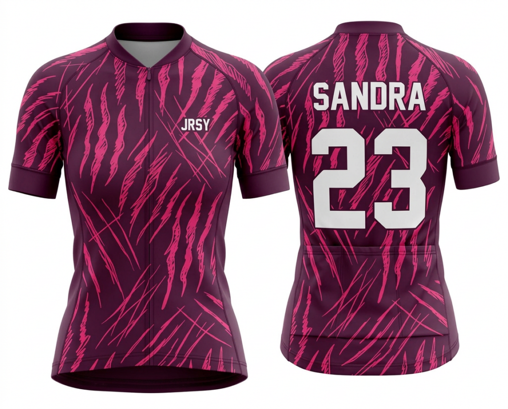 Maillot de vélo femme personnalisé