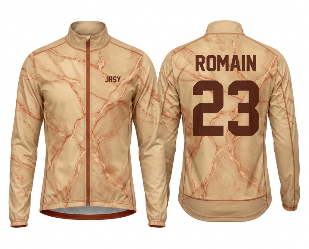 Veste coupe-vent vélo homme personnalisée