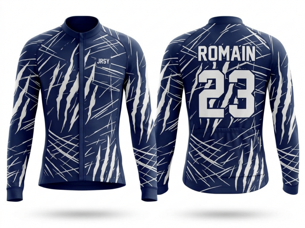 Maillot manche longue Premium — Cyclisme Homme
